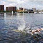 Former Globe staffer David Filipov jumped into the Charles River earlier this summer. 