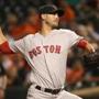 Rick Porcello pitched a complete game Monday in improving to 21-4.