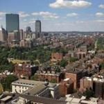 BOSTON, MA - 7/26/2016: A view of the State House, Beacon Hill and John Hancock Towers in the background. skyline aerial (David L Ryan/Globe Staff Photo) SECTION: METRO TOPIC stand alone photo