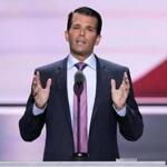Donald Trump Jr. at the Republican National Convention in Cleveland.