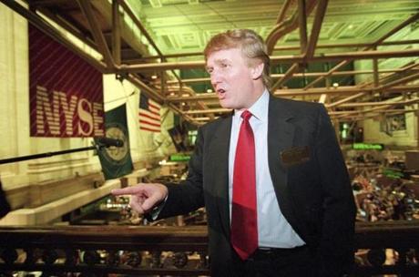 In 1995, Donald Trump was struggling mightily with his Atlantic City casinos.
