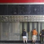 Visitors peered into a window of the Trump Plaza Hotel and Casino in Atlantic City, N.J., in June, more than a year and a half after it closed.