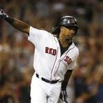 Boston, MA - 9/18/2016 - Boston Red Sox Hanley Ramirez reacts as he rounds the bases on his three run home run against the Yankees during the fifth inning at Fenway Park in Boston, MA, September 18, 2016. (Jessica Rinaldi/Globe Staff) Topic: RedSox-Yankees 