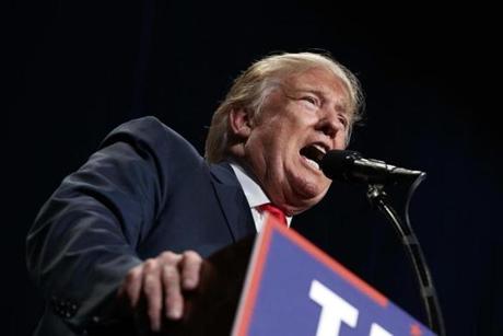 File-This Oct. 5, 2016, file photo shows Republican presidential candidate Donald Trump speaking during a campaign rally, in Reno, Nev. Why now? And why this? For the legion of Republicans who abandoned Trump on Saturday, Oct. 8, 2016, recoiling in horror from comments their partyâ??s White House nominee made about using his fame to prey on women, there is no escaping those questions. (AP Photo/ Evan Vucci, File)
