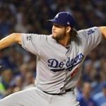 Clayton Kershaw pitched seven shutout innings for the Dodgers.