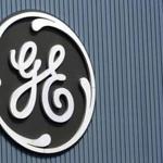 FILE - This June 24, 2014, file photo, shows the General Electric logo at a plant in Belfort, France. General Electric reports financial results Friday, Oct. 21, 2016. (AP Photo/Thibault Camus, File)