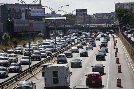 State officials warned commuters that the switch to all-electronic tolling will snarl traffic like a snowstorm. 
