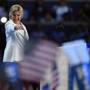 Hillary Clinton wore white the night of her Democratic convention speech. 