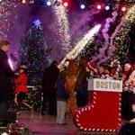 Boston, MA 12/04/14 Boston Mayor Martin Walsh (cq), left during the annual Christmas Tree Lighting Ceremony on the Boston Common on Thursday December 4, 2014. (Matthew J. Lee/Globe staff) Topic: Reporter: 