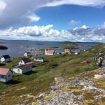 A view of Battle Harbor in Labrador. The fishing village dates back to the 1700s.