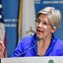 Elizabeth Warren delivered some reactions to the election of Donald Trump as she speaks at the New England Women's Policy Conference at UMass Boston. Josh Reynolds for The Boston Globe (Metro, Ebbert) 