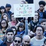 On Harvard?s campus last week, people turned out at a rally to show support for undocumented students. 