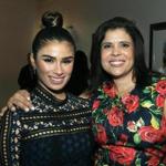 ''Orange Is the New Black'' actress Diane Guerrero (left) with Alejandra St. Guillen of the Mayor?s Office for Immigrant Advancement at the Park Plaza Hotel. 