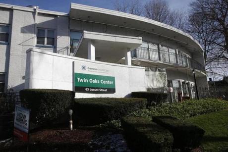 Genesis HealthCare Twin Oaks Center in Danvers. 
