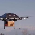  (FILES) This file photo taken on December 1, 2013 shows This undated handout photo released by Amazon shows a flying ?octocopter? mini-drone that would be used to fly small packages to consumers. Amazon said December 14, 2016y it completed its first delivery by drone, in what the global online giant hopes will be a trend in automated shipments by air. The delivery to an unidentified customer near Cambridge, England, was announced in a tweet by Amazon founder and chief executive Jeff Bezos. / AFP PHOTO / AMAZON / HO / RESTRICTED TO EDITORIAL USE - MANDATORY CREDIT ?AFP PHOTO / AMAZON ? - NO MARKETING NO ADVERTISING CAMPAIGNS - DISTRIBUTED AS A SERVICE TO CLIENTS HO/AFP/Getty Images