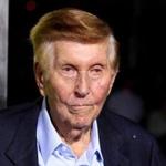 FILE - In this Oct. 1, 2012, file photo, Sumner Redstone attends the premiere of 