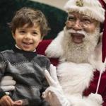 Larry Jefferson is the first black Santa at the Mall of America. He started this year.