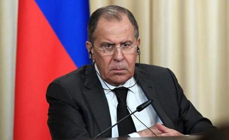 Russian Foreign Minister Sergei Lavrov proposed the moves in response to the US measures announced Thursday.
