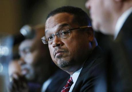 Representative Keith Ellison is seeking to become the next chairman of the Democratic National Committee.
