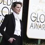 Evan Rachel Wood smoldered in a fitted tux.