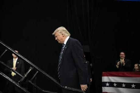 FILE -- President-elect Donald Trump at a rally at the Wisconsin State Fair Exposition Center in West Allis, outside Milwaukee, Dec. 13, 2016. Trump on Thursday morning falsely stated on Twitter that the United States government waited until after the election Òto complainÓ about Russian hackersÕ interference in the presidential election. (Todd Heisler/The New York Times)
