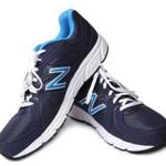 New Balance athletic shoes.