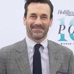Jon Hamm (pictured in Los Angeles in December) is the pitchman for H&R Block.