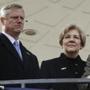 Governor Charlie Baker (left) came to the defense of Senator Elizabeth Warren Wednesday, questioning GOP Senate leaders? decision to rebuke her during a debate over President Trump?s nominee for attorney general. 