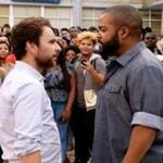 Charlie Day (left) and Ice Cube in ?Fist Fight.?