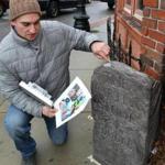 Joshua Craine's Watertown company, Daedalus, restored The Parting Stone in Roxbury. 