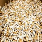 Discarded cigarettes at a U.S. Tobacco manufacturing plant in Timberlake, N.C. U.S. Tobacco has filed a federal racketeering lawsuit which claims it was swindled out of $24 million via shadowy cigarette sales conducted by the Bureau of Alcohol, Tobacco, Firearms and Explosives.