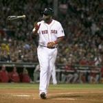 Red Sox David Ortiz threw his bat after being intentionally walked in the third inning during Game Six of the World Series in 2013. 