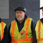 T workers Dick Ryan, Ed Reynolds, and Kevin O?Brien  were able to revive man Thursday at Government Center.