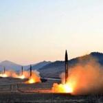 Four ballistic missiles were launched by the Korean People's Army during a military drill at an undisclosed location in North Korea. 