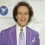 FILE - In this Aug. 10, 2013 file photo, fitness guru Richard Simmons arrives at the Project Angel Food's 2013 Angel Awards in Los Angeles. Despite what seems to be a national obsession with the fitness guru?s wellbeing, his publicist, manager, brother and two officers from the LAPD have all said the 68-year-old is at home in the Hollywood Hills and doing fine. (Photo by Richard Shotwell/Invision/AP, File)