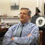BOSTON, MA - 1/23/2017:Governor Charlie Baker in his office at the State House.(David L Ryan/Globe Staff Photo) SECTION: METRO TOPIC 24baker