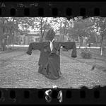 ?Lodz ghetto: Scarecrow with yellow Jude star? by Henryk Ross.