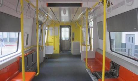 New Orange Line trains
