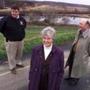 Alice Hennessey (center) helped push for the creation of Millennium Park in West Roxbury.