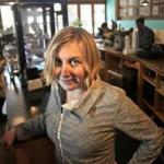 Cambridge, MA - 04/03/17 - Lucy Valena (cq), executive officer of Barismo in Cambridge, is getting cold calls from recruiters as high-end corporate coffee chains opening in the area seek talent. (Lane Turner/Globe Staff) Reporter: (Janelle Nanos) Topic: (05barista)