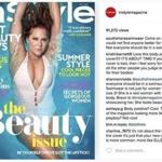 InStyle?s Instagram of its May magazine cover featuring Amy Schumer.