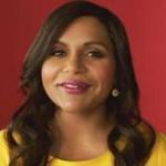 Mindy Kaling in the ad.