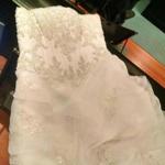 The dress was found on Bridle Road in Billerica about 6:45 p.m. Wednesday night.