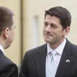 House Speaker Paul Ryan met with Prime Minister Juri Ratas in Estonia Saturday.