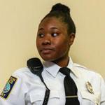 Cadet Kamisha Green was honored Friday for her quick thinking and attention to detail.