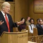Alec Baldwin as President Trump while hosting 