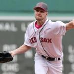 Boston MA 5/13/17 Boston Red Sox Chris Sale delivers a pitch against the Tampa Bay Rays during first inning action at Fenway Park. (Matthew J. Lee/Globe staff)