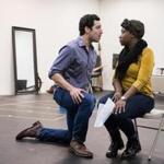 Jared Troilo and Maritza Bostic at a ?Camelot?? rehearsal.