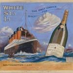 F. Earl Christy, design for a poster for the White Star Line and Moet & Chandon, about 1912.  