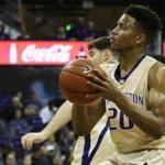 Washington guard Markelle Fultz shoots against Cal State Fullerton in the first half of an NCAA college basketball game, Thursday, Nov. 17, 2016, in Seattle. (AP Photo/Ted S. Warren)